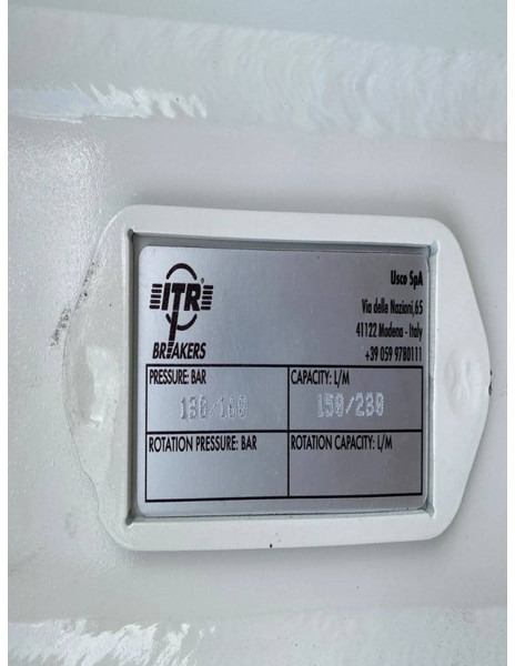 ITR UNH137 - Hydraulic hammer for Construction machinery: picture 2 ITR UNH137 - Hydraulic hammer for Construction machinery: picture 2