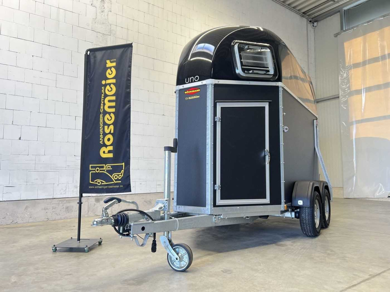 New Horse trailer BOECKMANN Uno Esprit silv+bl SK ALB Pferdeanhänger: picture 30