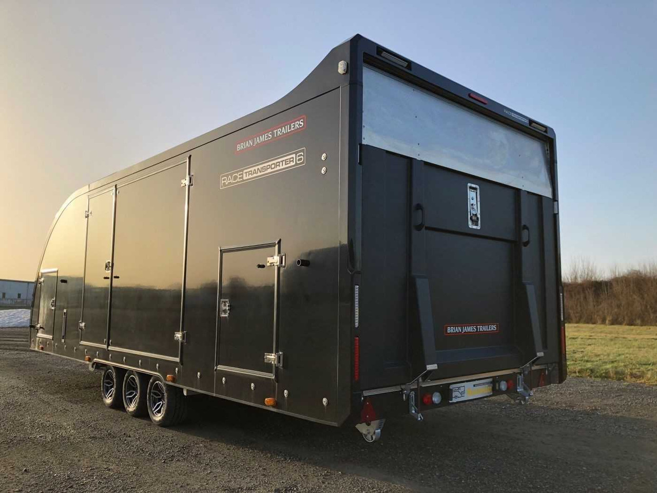 New Autotransporter trailer BRIAN_JAMES Race Transporter 6 3-Achser Autotransporter gesc: picture 12