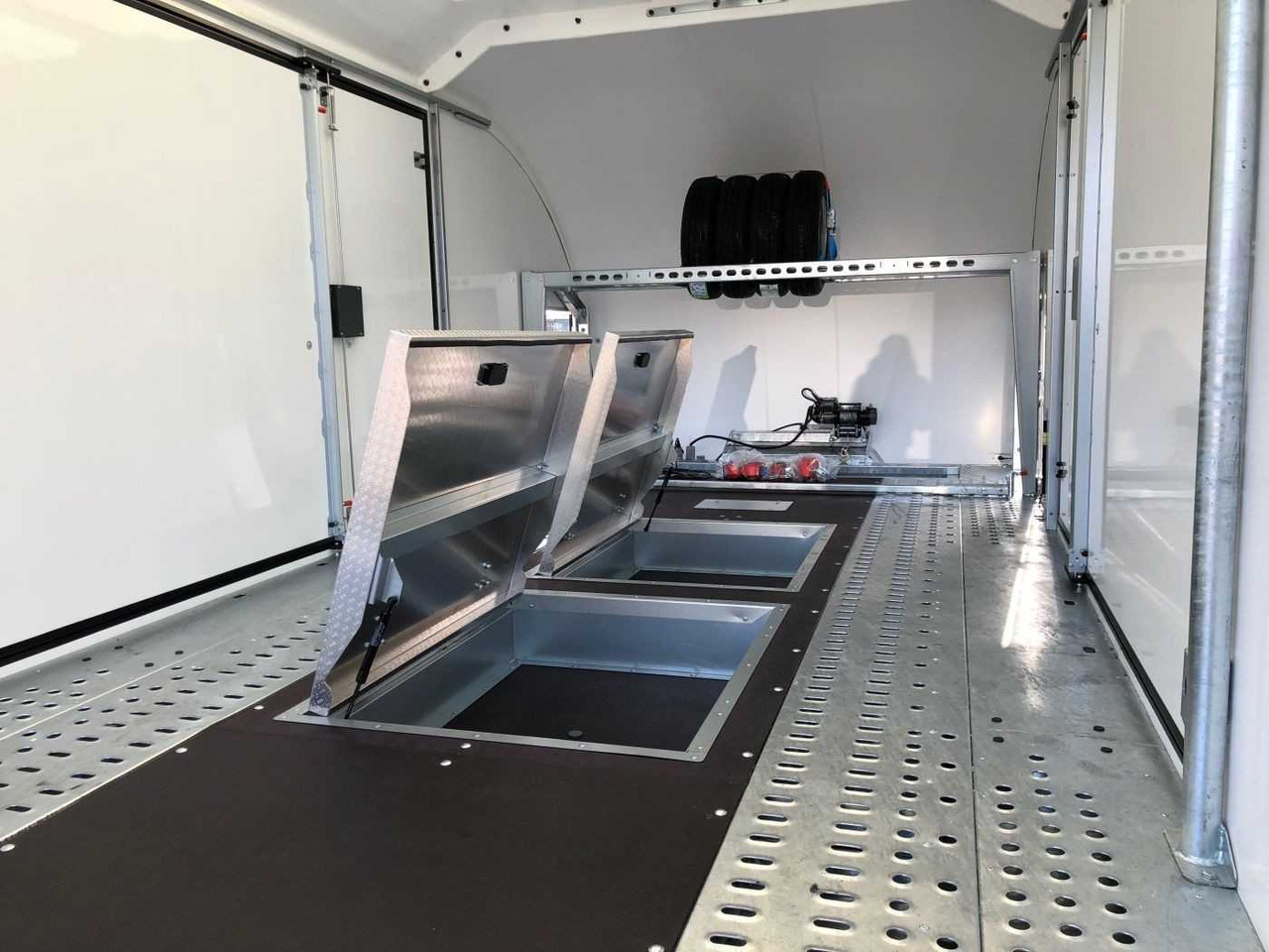 New Autotransporter trailer BRIAN_JAMES Race Transporter 6 3-Achser Autotransporter gesc: picture 26