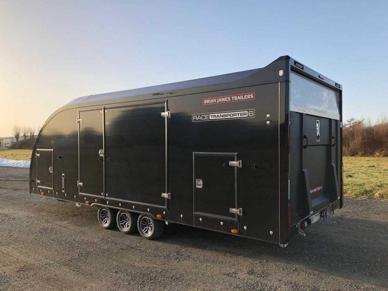 New Autotransporter trailer BRIAN_JAMES Race Transporter 6 3-Achser Autotransporter gesc: picture 11