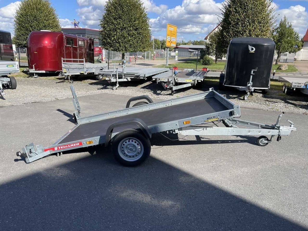 DC Plattform Motorradanhänger kippbar - Motorcycle trailer: picture 1 DC Plattform Motorradanhänger kippbar - Motorcycle trailer: picture 1