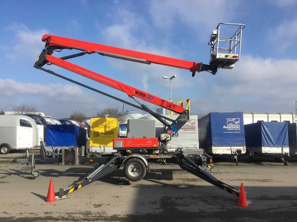 PAUS Lift GT 18A Sonderanhänger Mietgerät Maschinentransporter - Trailer mounted boom lift: picture 3 PAUS Lift GT 18A Sonderanhänger Mietgerät Maschinentransporter - Trailer mounted boom lift: picture 3