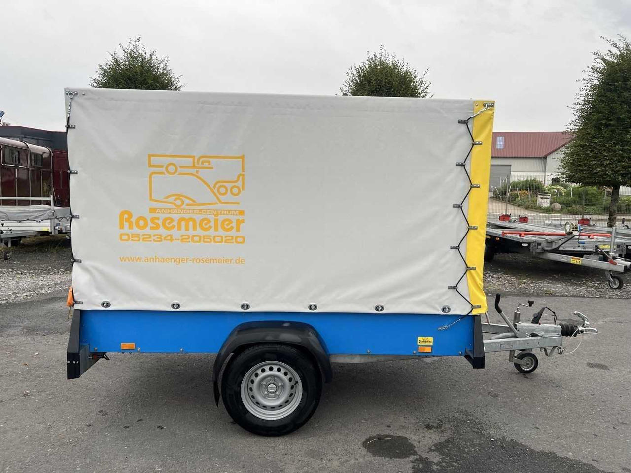 ROSEMEIER VE Spectrum B 13.25 Cirkus Plane Kastenanhänger geb - Car trailer: picture 1 ROSEMEIER VE Spectrum B 13.25 Cirkus Plane Kastenanhänger geb - Car trailer: picture 1