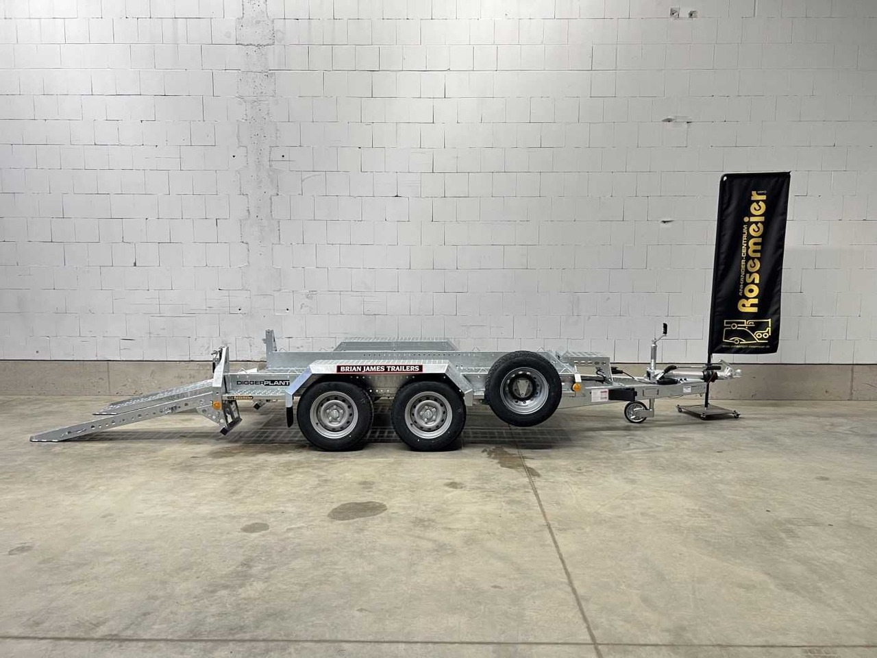 BRIAN_JAMES Digger Plant 543-2813-35-2-13 Maschinentransport - Trailer: picture 1 BRIAN_JAMES Digger Plant 543-2813-35-2-13 Maschinentransport - Trailer: picture 1