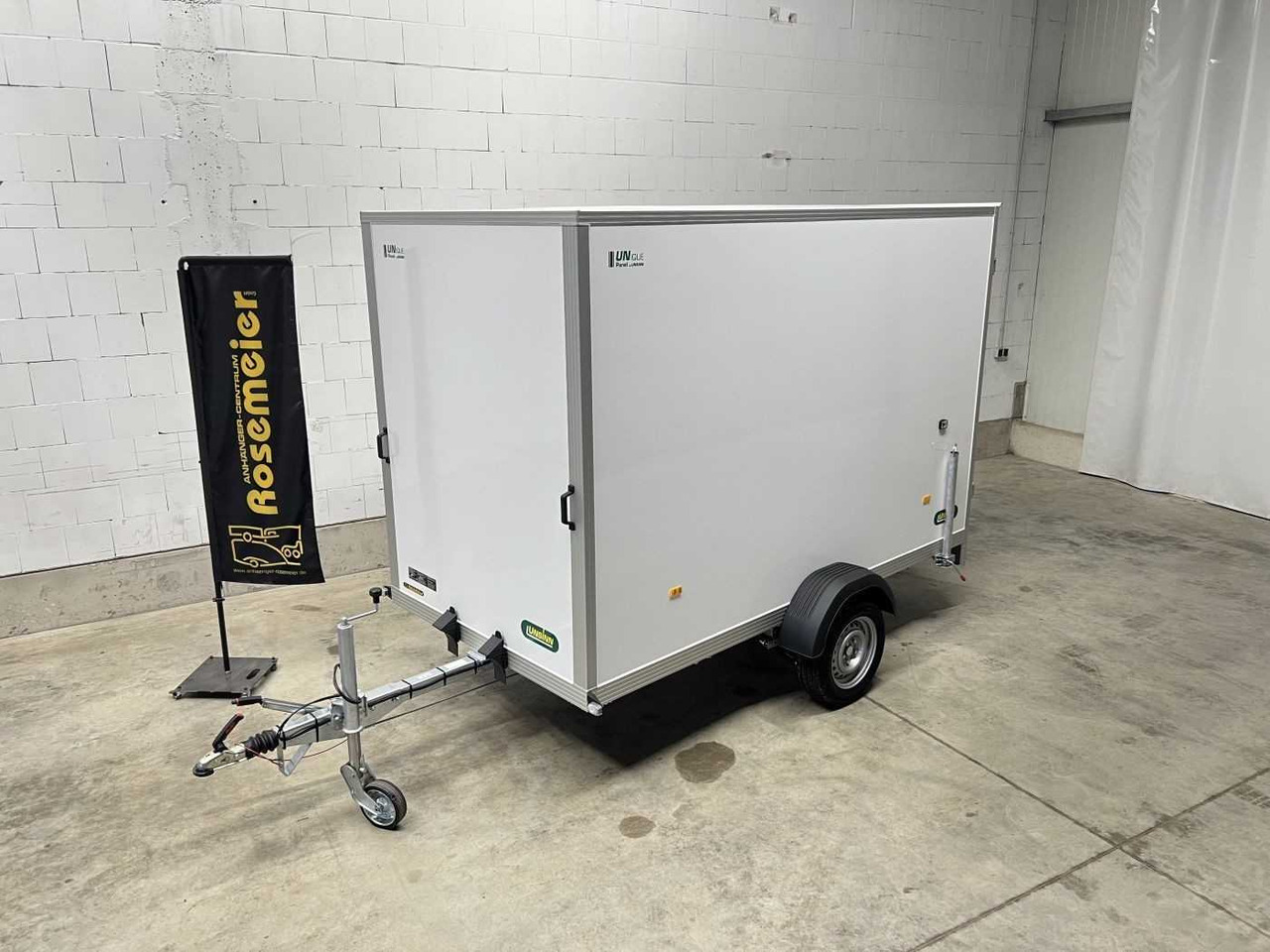 New Closed box trailer UNSINN UKU 301519-14-14 Kofferanhänger: picture 29