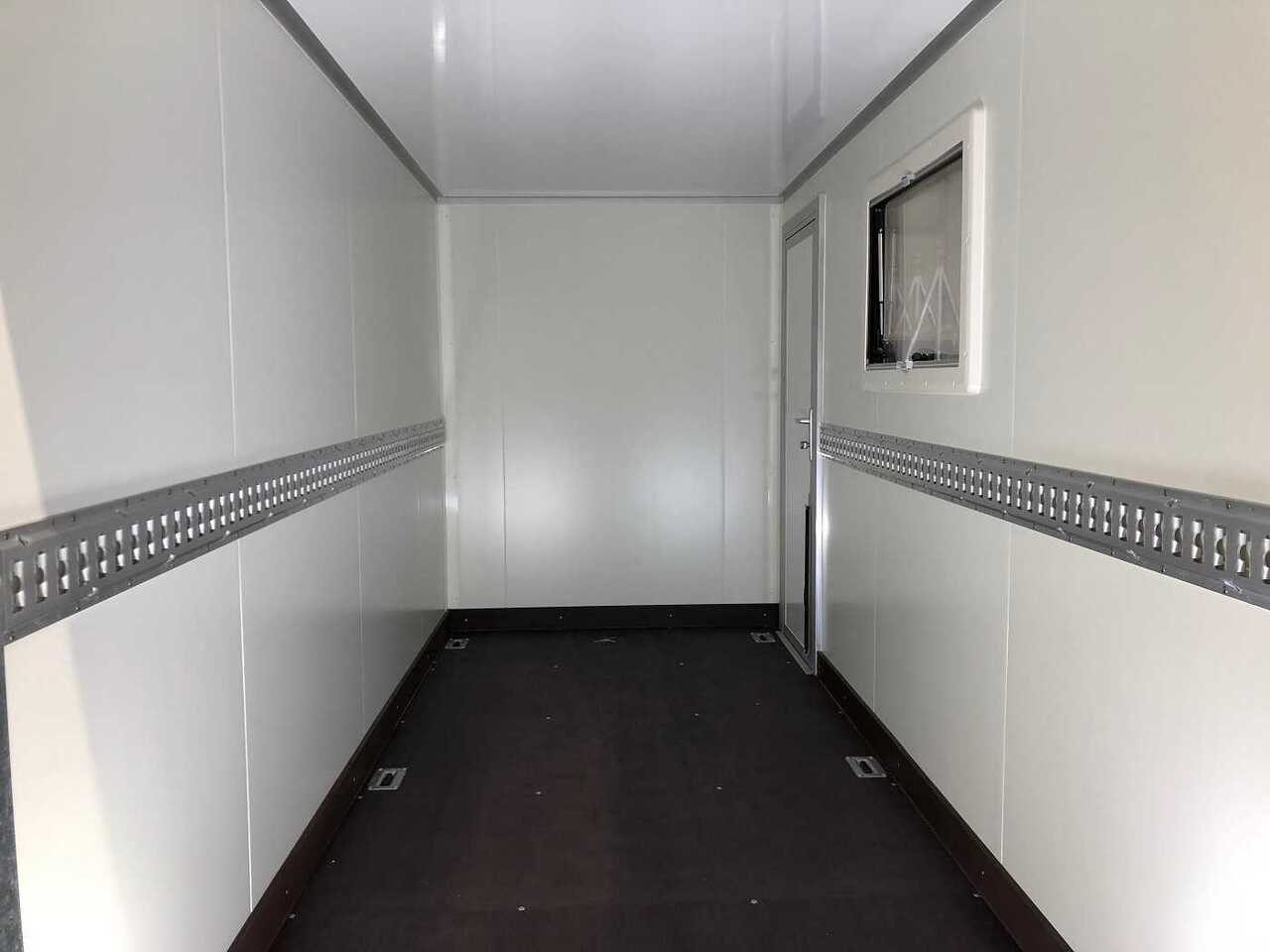 New Closed box trailer VEZEKO TK B 27.35 Rampe Tür Fenster Kofferanhänger: picture 12