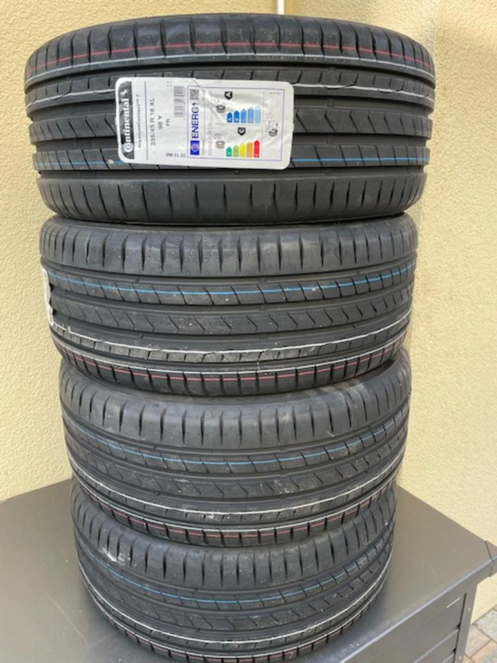 Sommer-Reifen 235/45R18 98Y XL FR Continental PremiumContact 7 - Wheels and tires: picture 1 Sommer-Reifen 235/45R18 98Y XL FR Continental PremiumContact 7 - Wheels and tires: picture 1