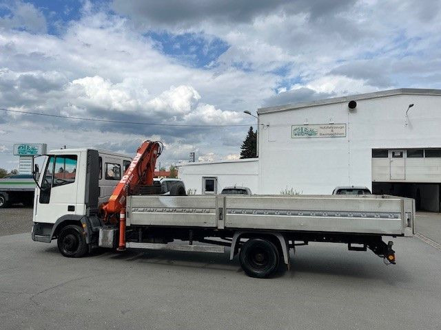 Flatbed van Iveco ML 75 E Pritsche mit Atlas Ladekran 60.1: picture 11
