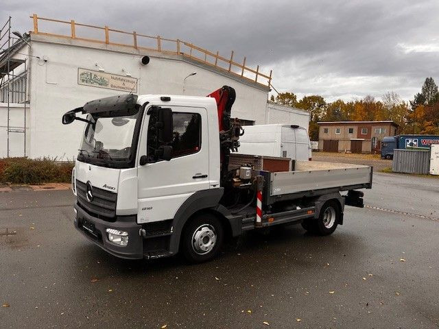 Mercedes-Benz Atego 818 mit Ladekran - Crane truck: picture 1 Mercedes-Benz Atego 818 mit Ladekran - Crane truck: picture 1