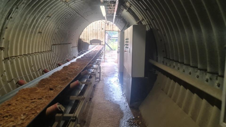 Rohkies Tunnel 100 m - Belt conveyor: picture 4 Rohkies Tunnel 100 m - Belt conveyor: picture 4