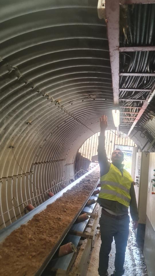 Rohkies Tunnel 100 m - Belt conveyor: picture 3 Rohkies Tunnel 100 m - Belt conveyor: picture 3