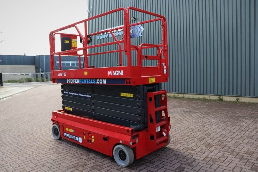 Scissor lift Magni ES1612E Valid inspection, *Guarantee!, Electric, 1: picture 9