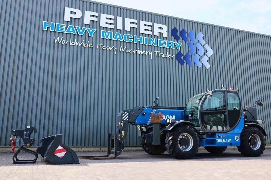 Magni - TH5,5.15-D7/D Diesel, 4x4x4 Drive, 5.5t Ca - Telescopic handler: picture 1 Magni - TH5,5.15-D7/D Diesel, 4x4x4 Drive, 5.5t Ca - Telescopic handler: picture 1