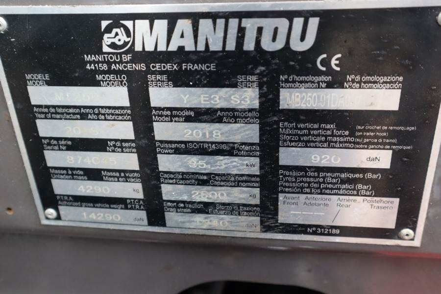 Diesel forklift Manitou MI25D Valid inspection, *Guarantee! Diesel, 4x2 Dr: picture 17