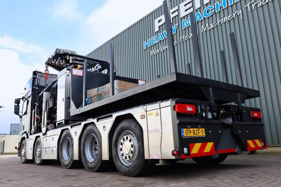 All terrain crane Scania R540 B10x4 With CORMACH 150tm Crane Valid inspecti: picture 9