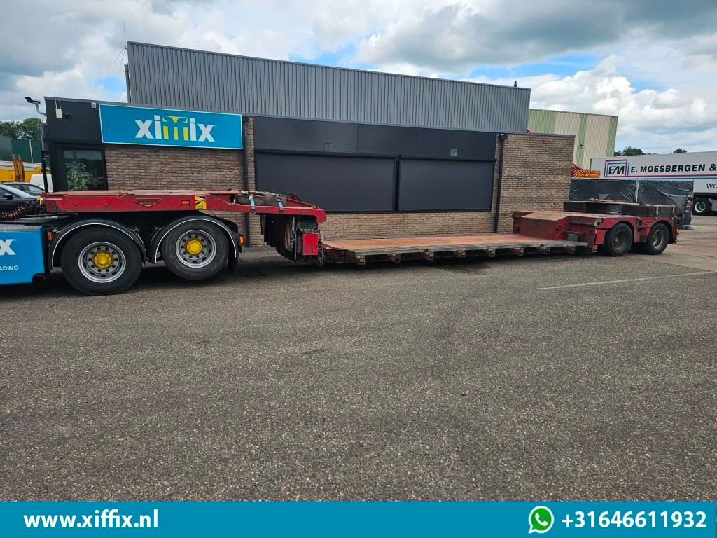 Broshuis 2-ass. Dubbel 2x uitschuifbare dieplader met afneembare nek / 2x gestuu - Low loader semi-trailer: picture 5 Broshuis 2-ass. Dubbel 2x uitschuifbare dieplader met afneembare nek / 2x gestuu - Low loader semi-trailer: picture 5