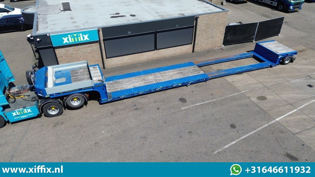 Broshuis TE Huur 1-ass. Uitschuifbare dieplader / 1x gestuurd - Low loader semi-trailer: picture 1 Broshuis TE Huur 1-ass. Uitschuifbare dieplader / 1x gestuurd - Low loader semi-trailer: picture 1