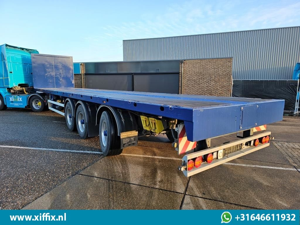 Doll 3-ass. Vlakke uitschuifbare oplegger / Naloop gestuurd / 14091 - Dropside/ Flatbed semi-trailer: picture 4 Doll 3-ass. Vlakke uitschuifbare oplegger / Naloop gestuurd / 14091 - Dropside/ Flatbed semi-trailer: picture 4