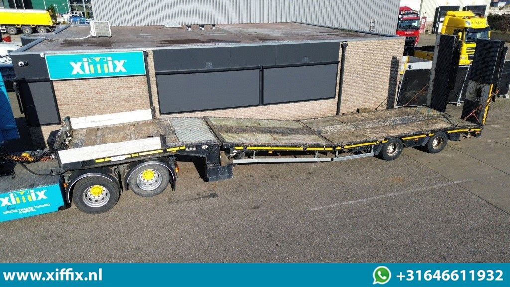 Faymonville 2-ass. Semi-dieplader met dubbele hydr. Kleppen en hefbed / 2x gestu - Low loader semi-trailer: picture 1 Faymonville 2-ass. Semi-dieplader met dubbele hydr. Kleppen en hefbed / 2x gestu - Low loader semi-trailer: picture 1
