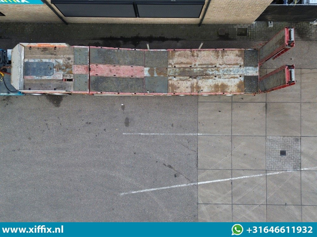 Nooteboom 3-ass. Semi dieplader met dubbele hydr. Kleppen en hydr. Verstelbare vloer / 2x gestuurd - Low loader semi-trailer: picture 3 Nooteboom 3-ass. Semi dieplader met dubbele hydr. Kleppen en hydr. Verstelbare vloer / 2x gestuurd - Low loader semi-trailer: picture 3