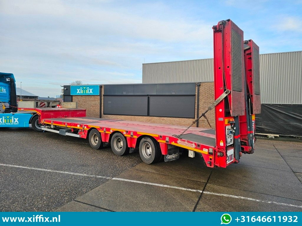 Nooteboom 3-ass. Uitschuifbare semi dieplader met dubbele hydr. Kleppen en Hefbed / Naloop gestuurd - Low loader semi-trailer: picture 4 Nooteboom 3-ass. Uitschuifbare semi dieplader met dubbele hydr. Kleppen en Hefbed / Naloop gestuurd - Low loader semi-trailer: picture 4