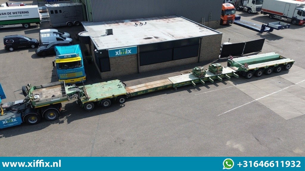 SCHEUERLE 3bed5 Uitschuifbare dieplader met afneembare nek / Pendel assen - Low loader semi-trailer: picture 1 SCHEUERLE 3bed5 Uitschuifbare dieplader met afneembare nek / Pendel assen - Low loader semi-trailer: picture 1