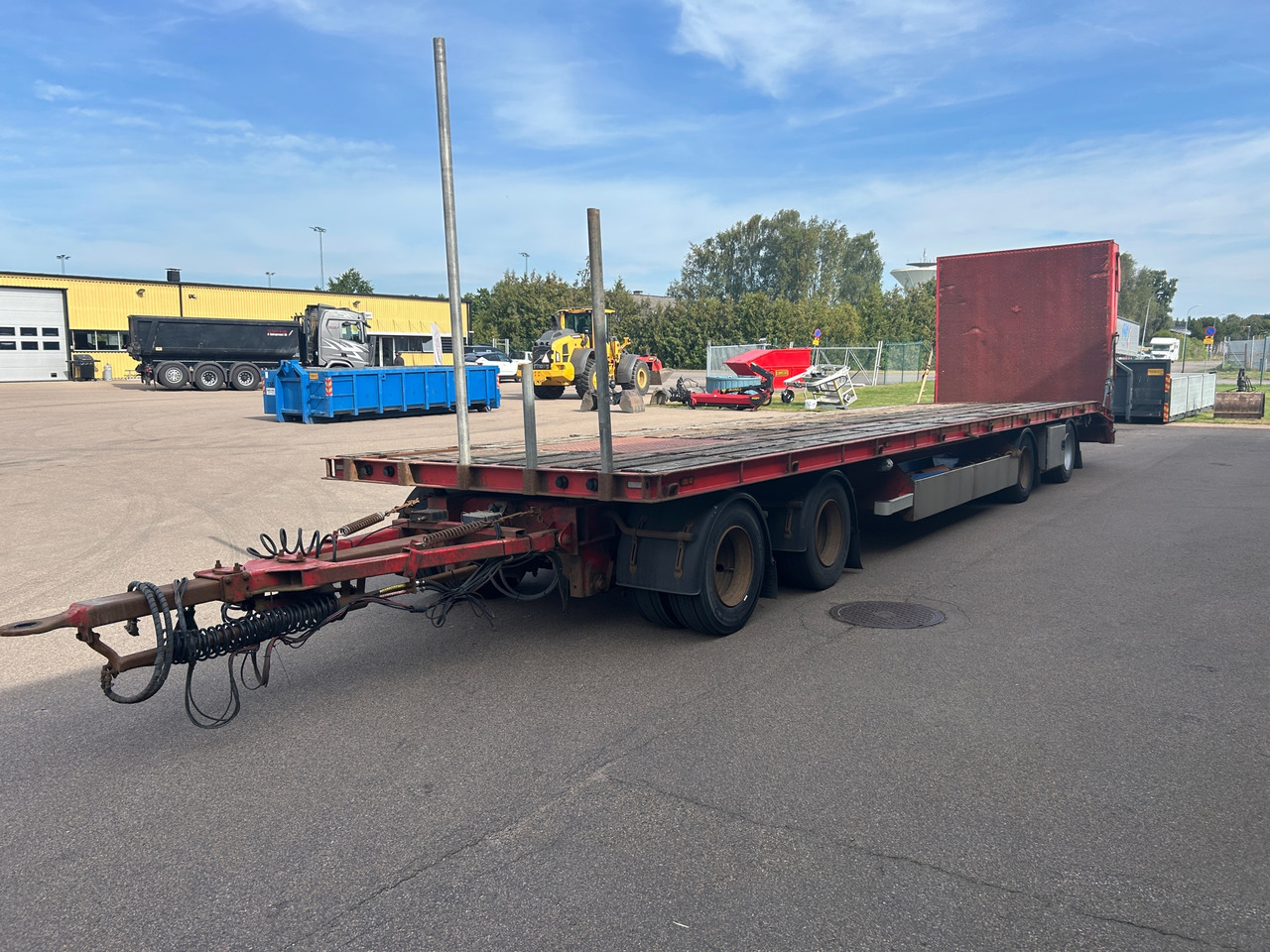 CMT B.K:S 12-20 - Dropside/ Flatbed trailer: picture 1 CMT B.K:S 12-20 - Dropside/ Flatbed trailer: picture 1