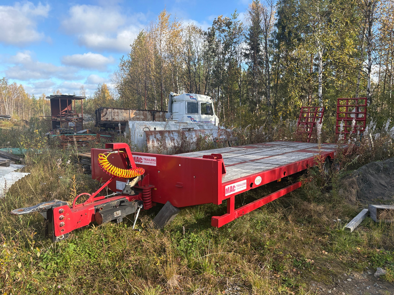Mac 2-Axlad Ultra - Low loader trailer: picture 1 Mac 2-Axlad Ultra - Low loader trailer: picture 1