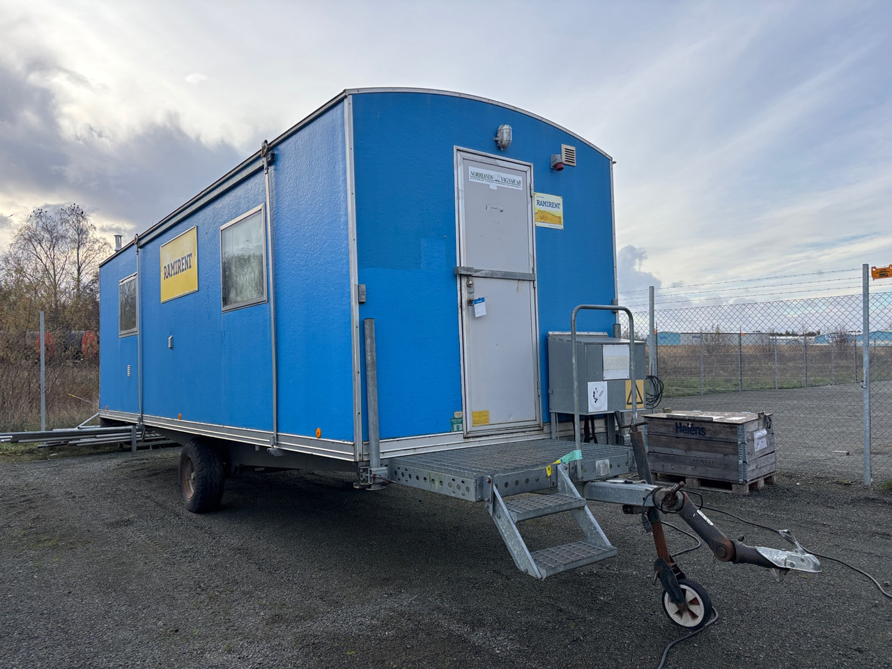 Norrlandsvagnar OMF6-30 - Construction container, Trailer: picture 1 Norrlandsvagnar OMF6-30 - Construction container, Trailer: picture 1