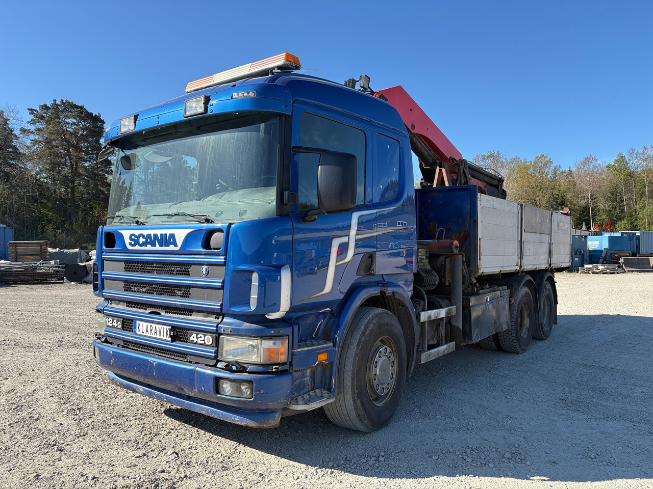 Scania P240 6x2 - Crane truck: picture 1 Scania P240 6x2 - Crane truck: picture 1