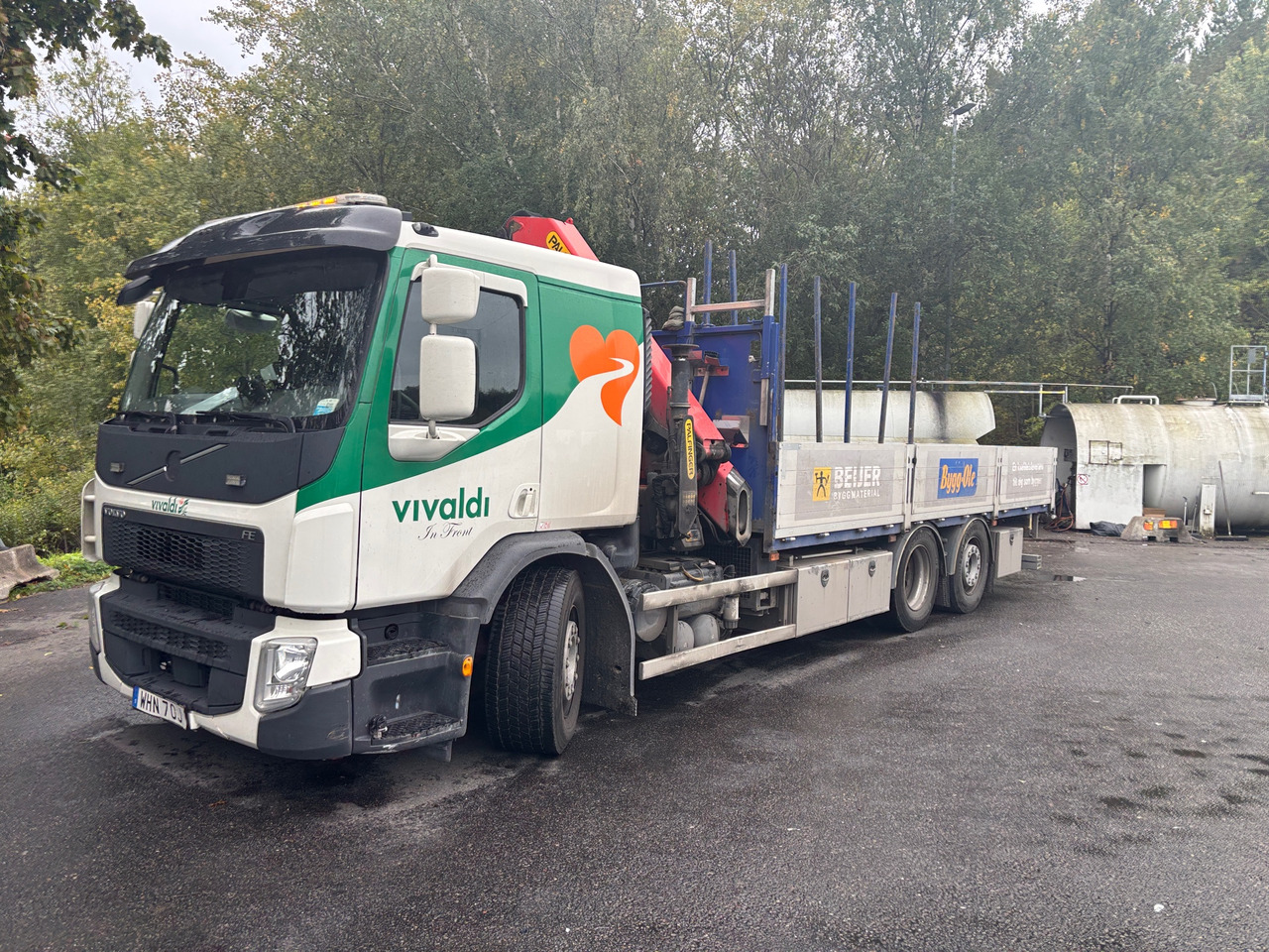 Volvo FE 62 TR - Crane truck: picture 1 Volvo FE 62 TR - Crane truck: picture 1