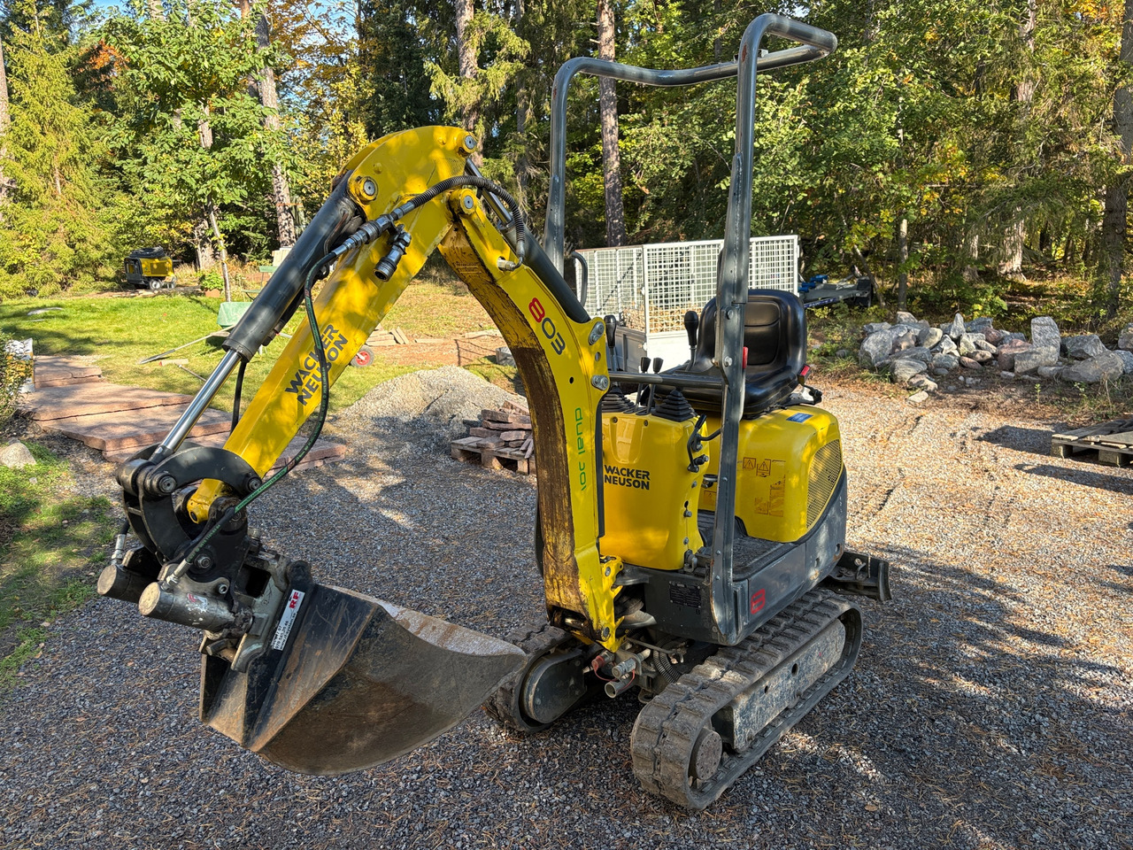 Wacker Neuson 803 - Excavator: picture 1 Wacker Neuson 803 - Excavator: picture 1