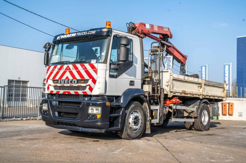 Iveco STRALIS 310- E5 + HMF 1110 K2 - Tipper, Crane truck: picture 2 Iveco STRALIS 310- E5 + HMF 1110 K2 - Tipper, Crane truck: picture 2