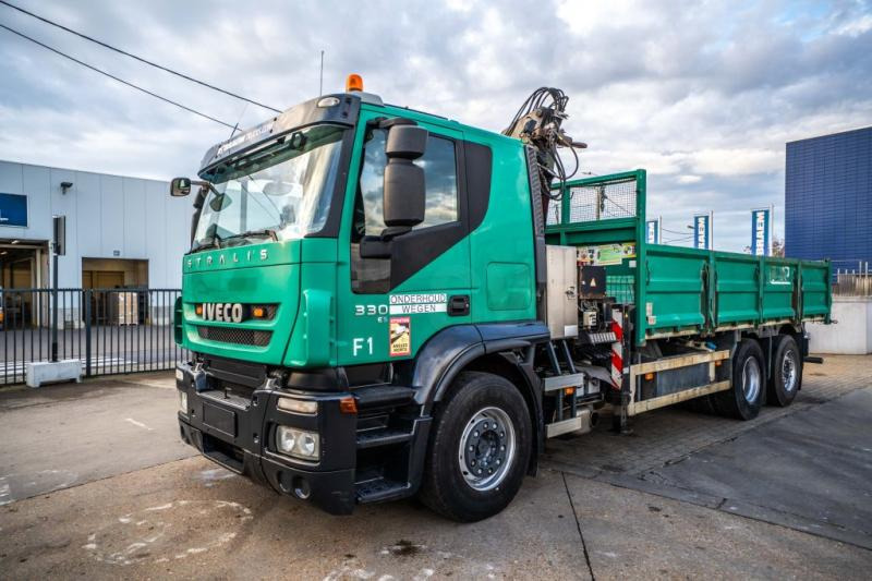Iveco STRALIS 330 - MKG 151 HP A3 - Tipper, Crane truck: picture 1 Iveco STRALIS 330 - MKG 151 HP A3 - Tipper, Crane truck: picture 1