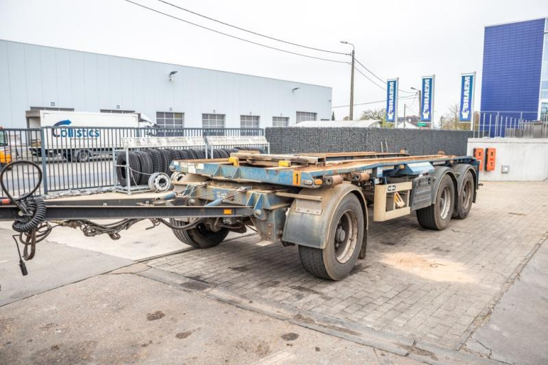VANHOOL CONTAINER AANHANGER - Trailer: picture 1 VANHOOL CONTAINER AANHANGER - Trailer: picture 1