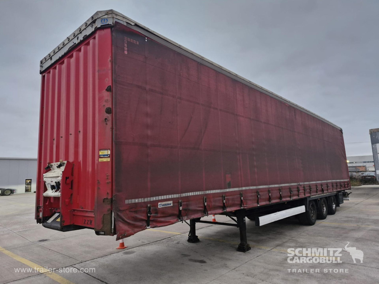 KRONE Curtainsider Mega - Curtainsider semi-trailer: picture 3 KRONE Curtainsider Mega - Curtainsider semi-trailer: picture 3