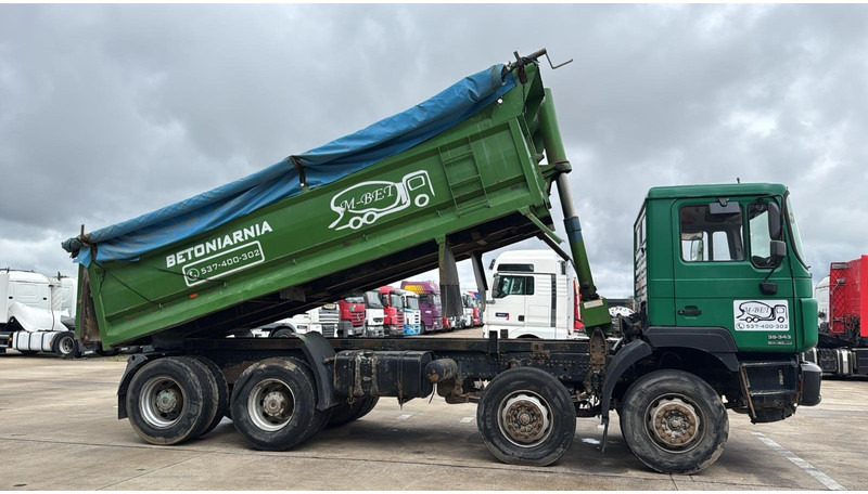 MAN 35.343 (LAMES / STEEL SUSP. / 8X4 / GRAND PONT / BIG AXLE) - Tipper: picture 3 MAN 35.343 (LAMES / STEEL SUSP. / 8X4 / GRAND PONT / BIG AXLE) - Tipper: picture 3