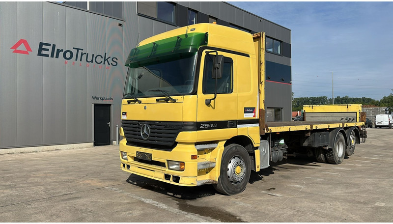 Mercedes-Benz ACTROS 2543 (EPS / 3 PEDALES / LAMES DEVANT / STEEL FRONT / PARFAIT ETAT !! / V6) - Dropside/ Flatbed truck: picture 1 Mercedes-Benz ACTROS 2543 (EPS / 3 PEDALES / LAMES DEVANT / STEEL FRONT / PARFAIT ETAT !! / V6) - Dropside/ Flatbed truck: picture 1