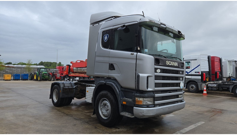 Scania 124 - 360 (POMPE MANUELLE / MANUAL PUMP / BOITE MANUELLE / MANUAL GEARBOX / AIRCO) - Tractor unit: picture 3 Scania 124 - 360 (POMPE MANUELLE / MANUAL PUMP / BOITE MANUELLE / MANUAL GEARBOX / AIRCO) - Tractor unit: picture 3