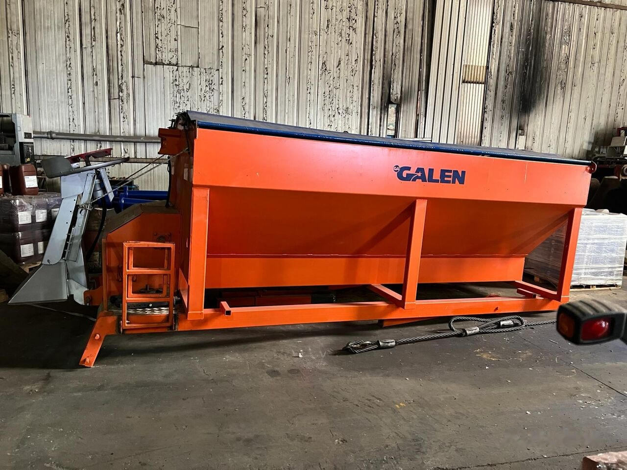 New Sand/ Salt spreader for Municipal/ Special vehicle Galen Truck Salt Spreader from stock: picture 6