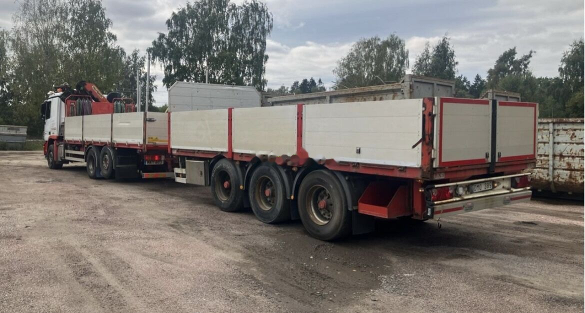 Mercedes-Benz 2544L Ekipage - Dropside/ Flatbed truck, Crane truck: picture 3 Mercedes-Benz 2544L Ekipage - Dropside/ Flatbed truck, Crane truck: picture 3