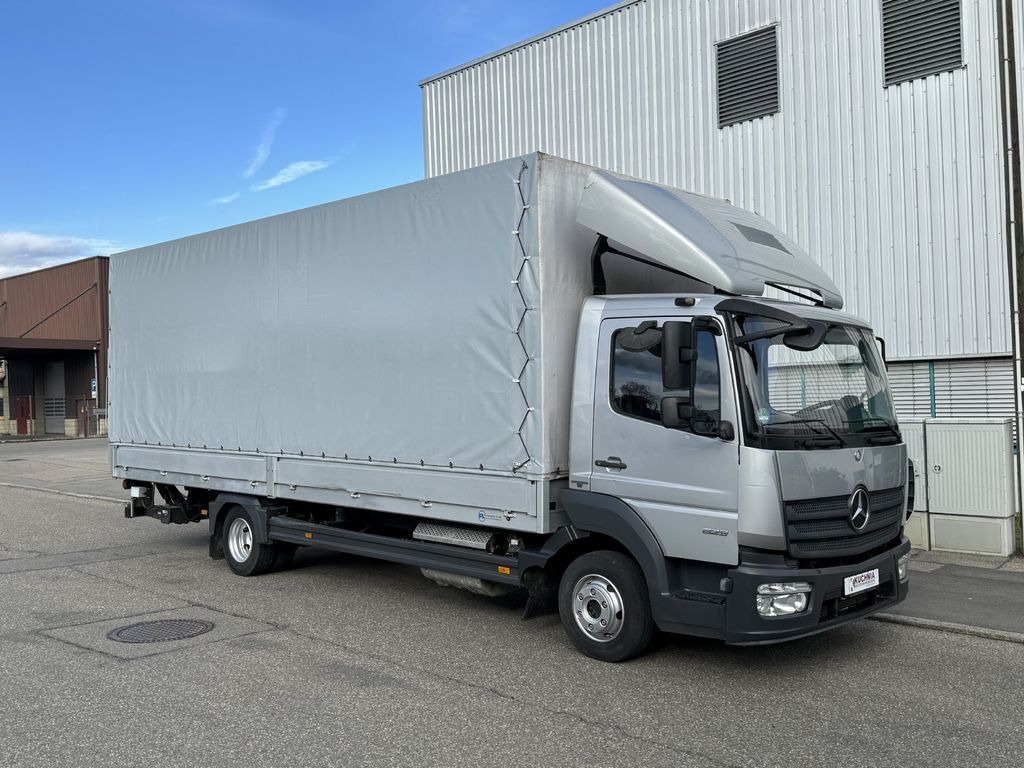 Mercedes-Benz Atego 823L Pritsche 7,2m LBW Klima Automatik - Curtain side van: picture 1 Mercedes-Benz Atego 823L Pritsche 7,2m LBW Klima Automatik - Curtain side van: picture 1