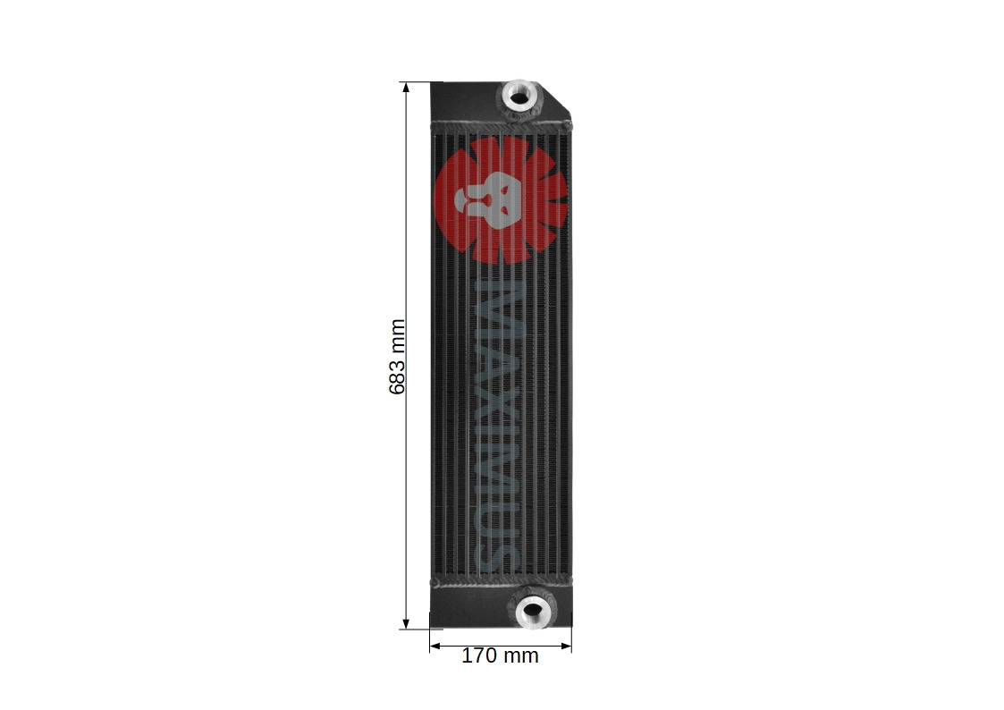 MANITOU 735 - Oil cooler for Telescopic handler: picture 2 MANITOU 735 - Oil cooler for Telescopic handler: picture 2
