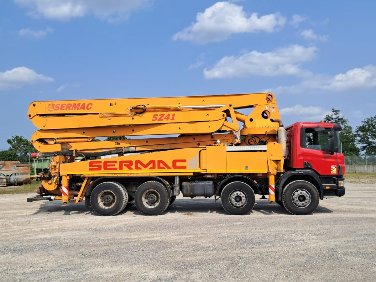 Scania P 114 380 SERMAC 5Z41 - Concrete pump truck: picture 2 Scania P 114 380 SERMAC 5Z41 - Concrete pump truck: picture 2