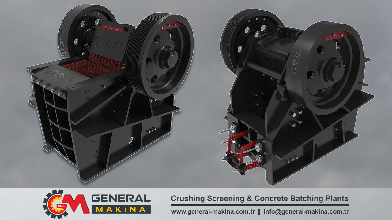 General Makina Jaw Crushers From Turkey - Jaw crusher: picture 4 General Makina Jaw Crushers From Turkey - Jaw crusher: picture 4