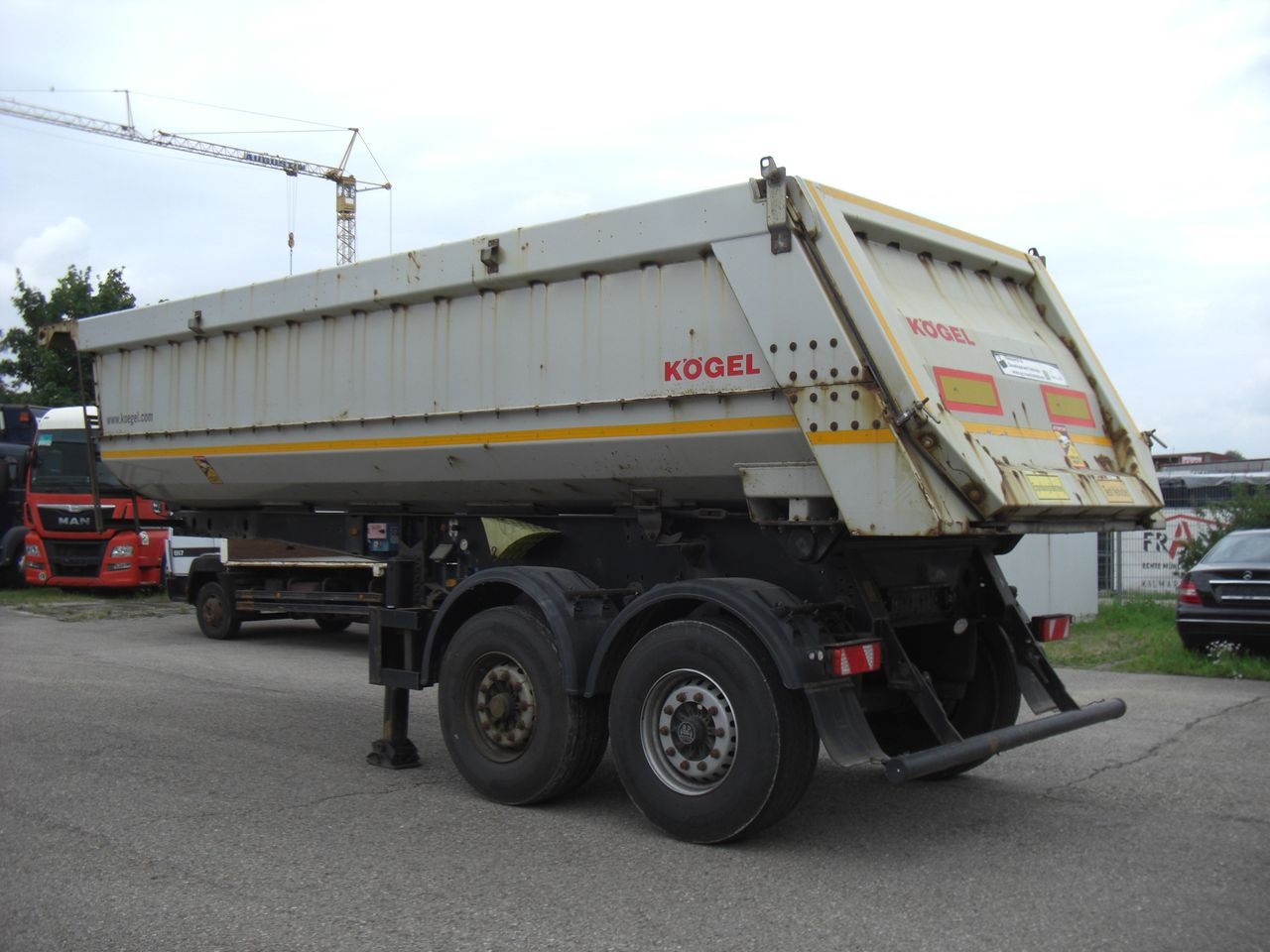 Koegel SKM18 / KIPPZYLINDER FEST - Tipper semi-trailer: picture 4 Koegel SKM18 / KIPPZYLINDER FEST - Tipper semi-trailer: picture 4