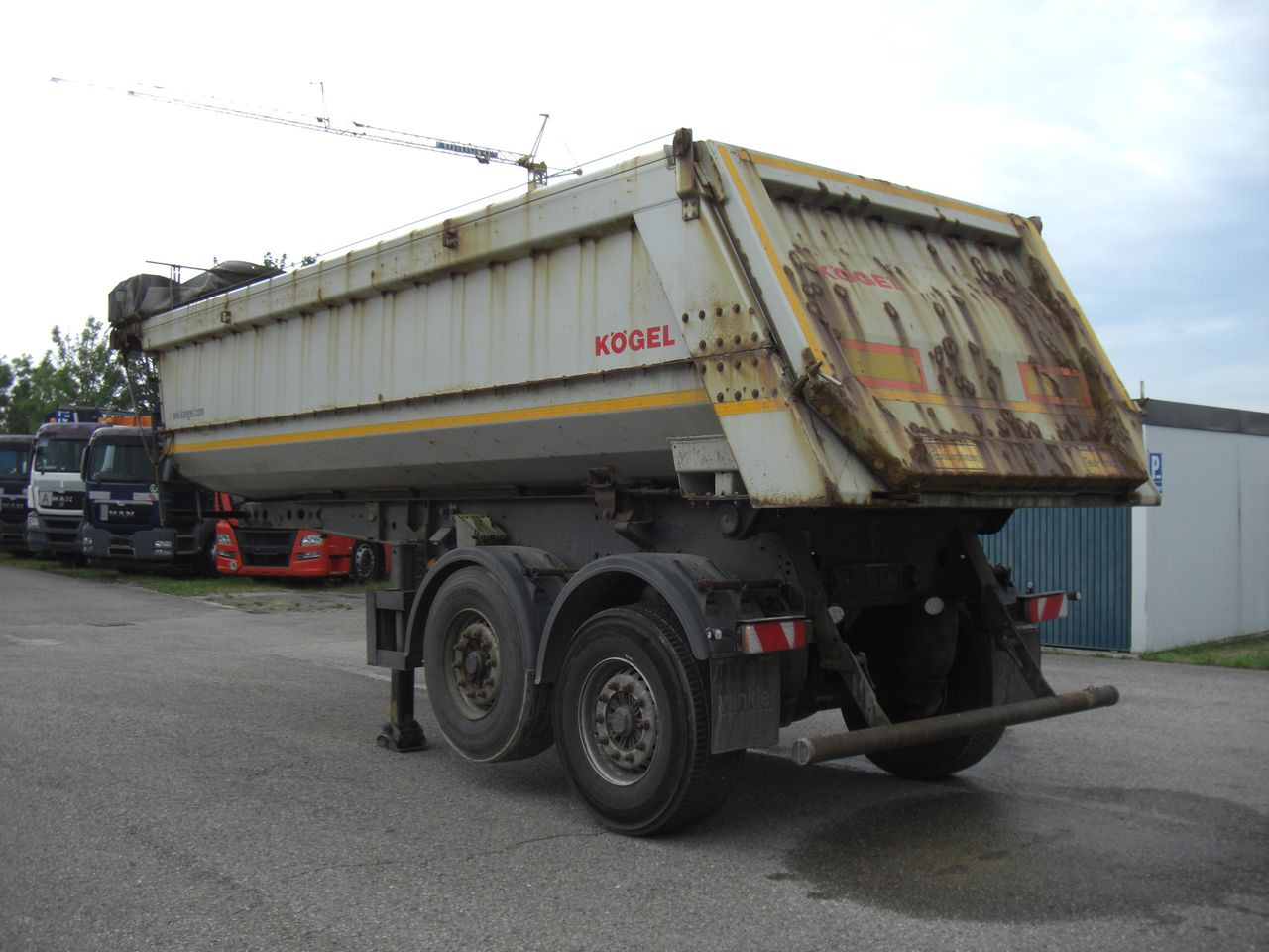 Koegel SKM18 / KIPPZYLINDER FEST - Tipper semi-trailer: picture 4 Koegel SKM18 / KIPPZYLINDER FEST - Tipper semi-trailer: picture 4