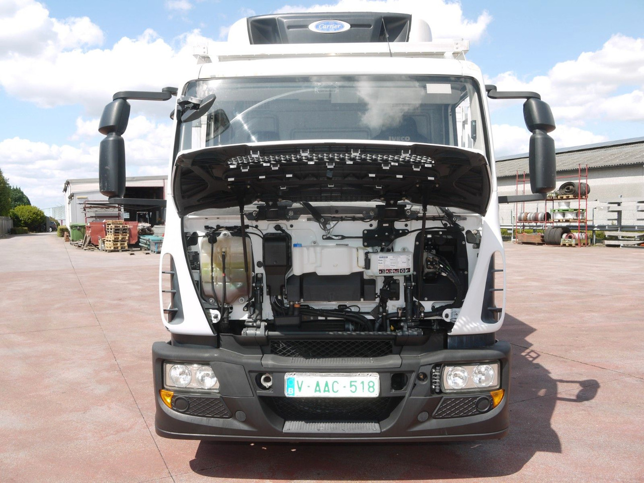 Refrigerator truck Iveco 140E19 EUROCARGO KUHLKOFFER CARRIER SUPRA 1250MT: picture 12