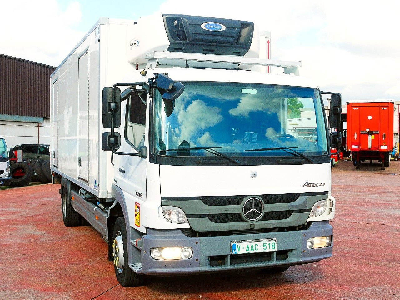 Mercedes-Benz 1218 ATEGO KUHLKOFFER CARRIER SUPRA 550 LBW - Refrigerator truck: picture 1 Mercedes-Benz 1218 ATEGO KUHLKOFFER CARRIER SUPRA 550 LBW - Refrigerator truck: picture 1